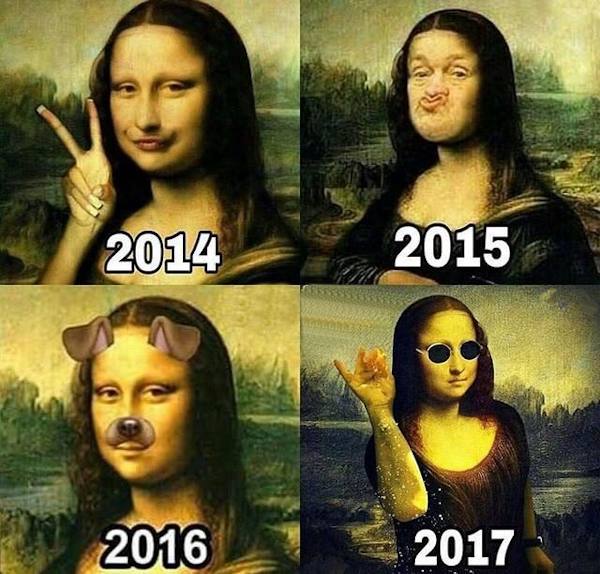 Anche Monalisa segue le tendenze...