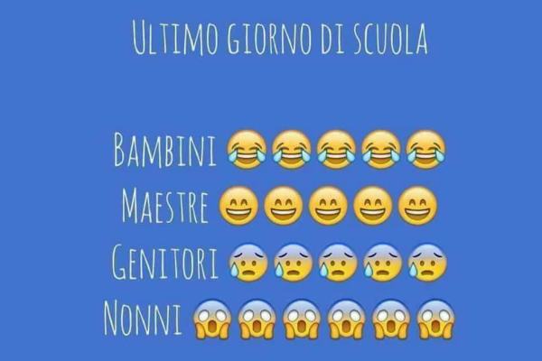 Ultimo giorno di scuola