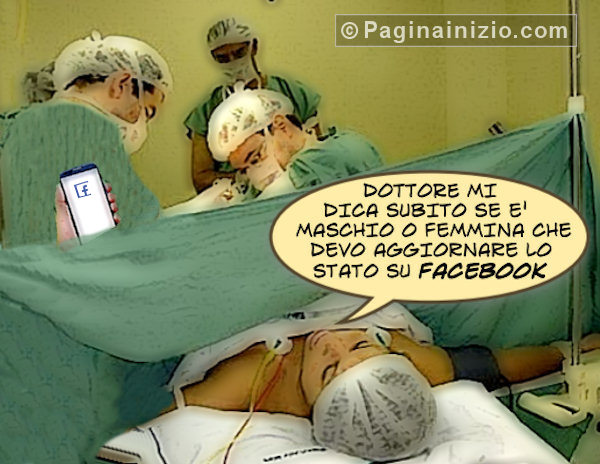 Il parto ai tempi di Facebook