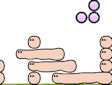 Gioco Tetris di vermi