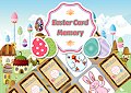 Gioco Memory di carte per Pasqua