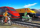 Gioco Sfida moto e treno