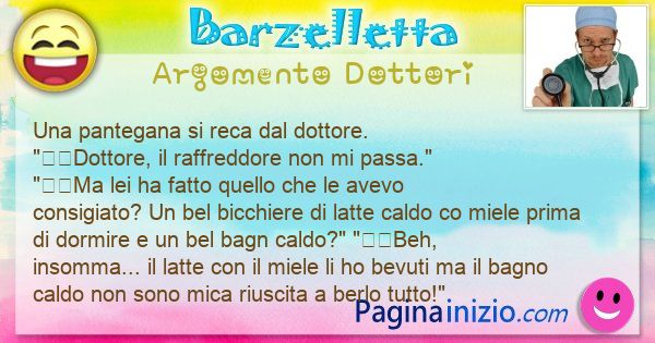 Barzelletta argomento Dottori: Una pantegana si reca dal ... (id=3291)