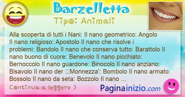 Animali: Alla scoperta di tutti i Nani: Il nano geometrico: ... (id=3439)