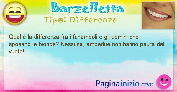 Differenze: Qual  la differenza fra i funamboli e gli uomini che ... (id=1433)