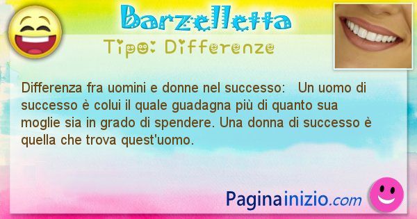 Differenze: Differenza fra uomini e donne nel successo:   Un ... (id=1449)