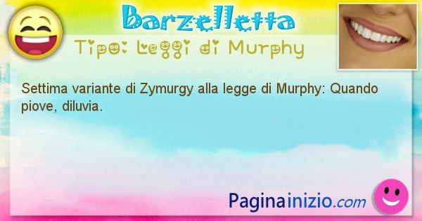 Leggi di Murphy: Settima variante di Zymurgy alla legge di ... (id=344)