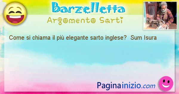 Come si chiama argomento Sarti: Come si chiama il pi elegante sarto ... (id=388)