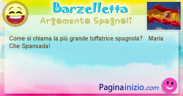 Come si chiama argomento Spagnoli: Come si chiama la pi grande tuffatrice spagnola? ... (id=398)