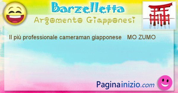 Come si chiama argomento Giapponesi: Il pi professionale cameraman giapponese   MO ... (id=450)