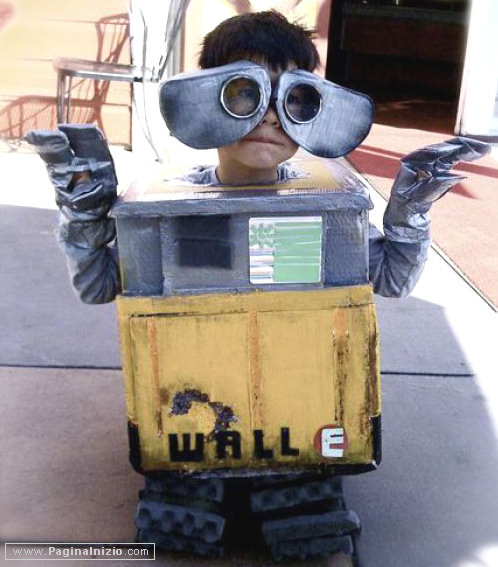 Ciao, sono Wall E in persona!