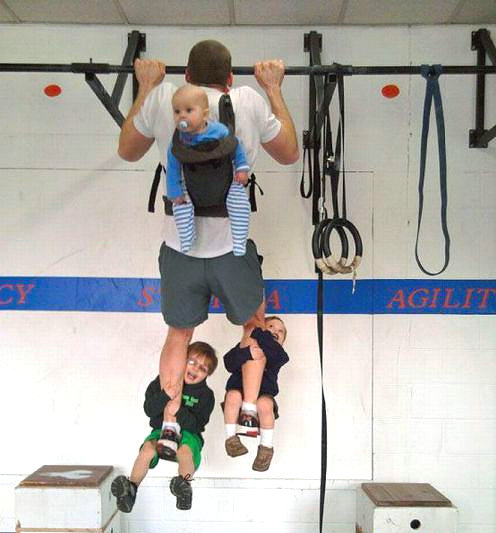 Palestra con la famiglia!