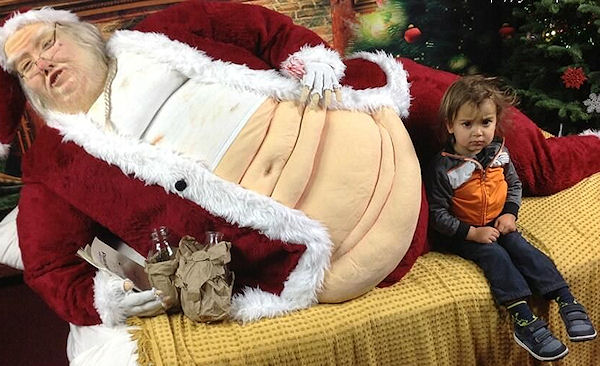 Babbo Natale non lo immaginavo così!