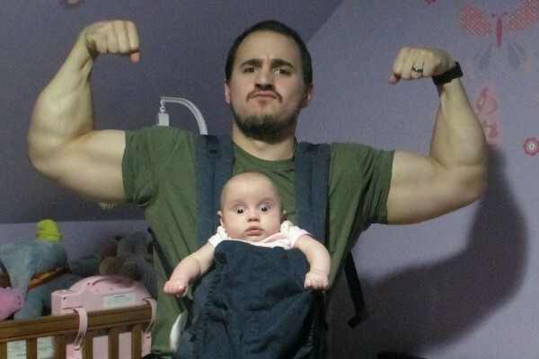 Sei forte papà!