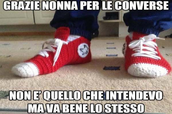 Le Converse della nonna!