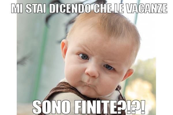 Fine delle vacanze natalizie