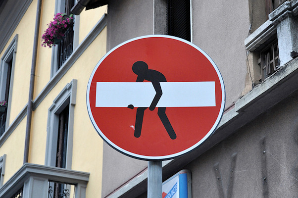 Divieto di fare lavori pesanti