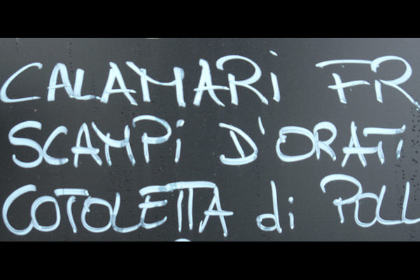 Nuovo piatto al ristorante!