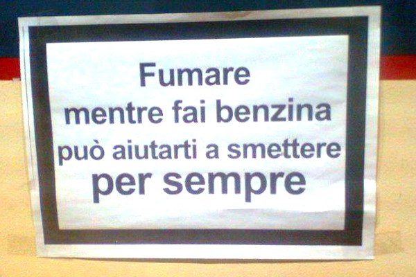 Al distributore...