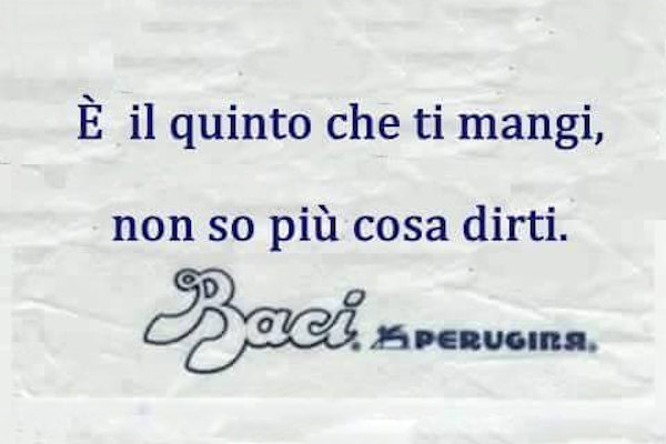 Messaggi subliminali nei Baci...