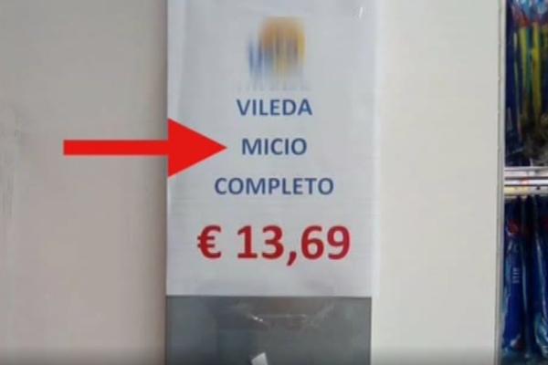 Dal mocio al micio!