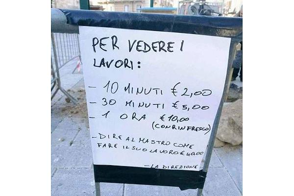 Cantieri a pagamento