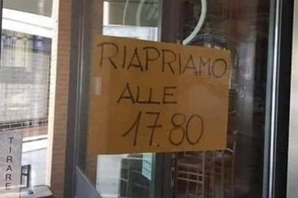 Non sono più i tempi di una volta
