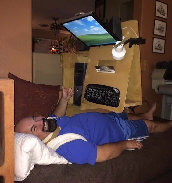 Postazione ergonomica!