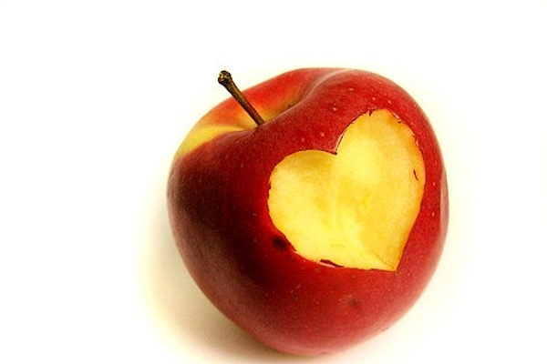 Un morso dolce e romantico