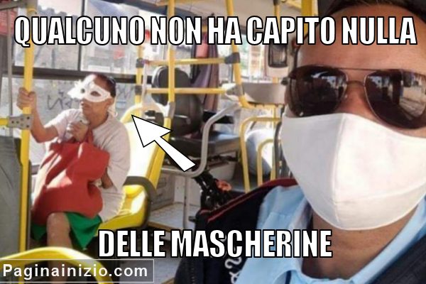 L'uso delle mascherine