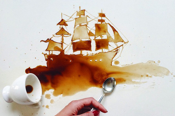 Dipinto al caffé