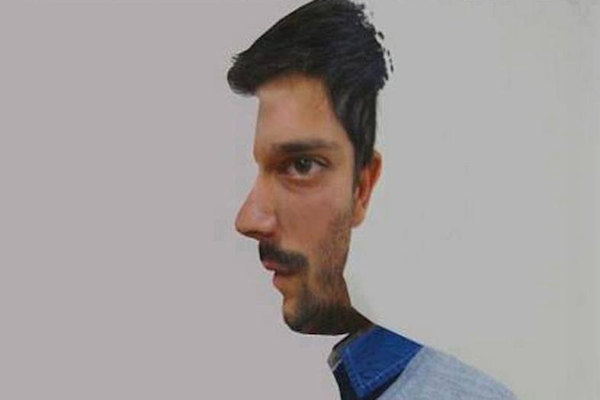 Di fronte o di profilo?