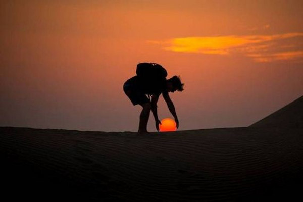 Quando si dice 'Prendere il sole'...