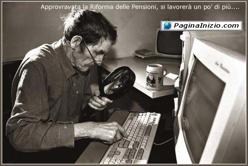 Quando la pensione diventa un optional...