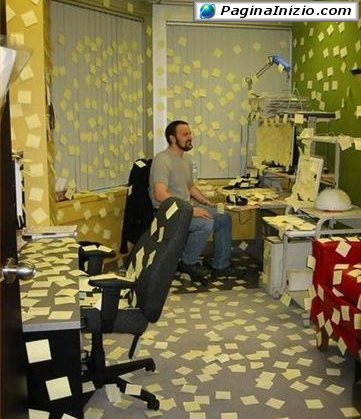 Un ufficio...giallo!
