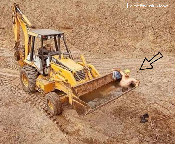 Dopo il lavoro, un bel bagno!