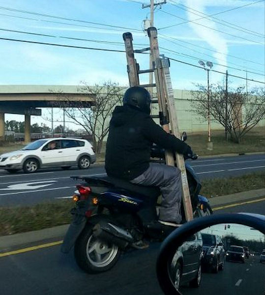 Ho detto No al traffico, ma Sì allo scooter