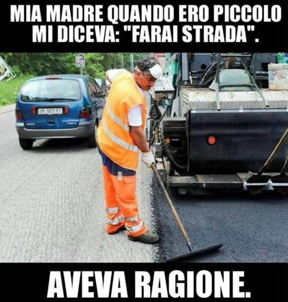 Fare strada...