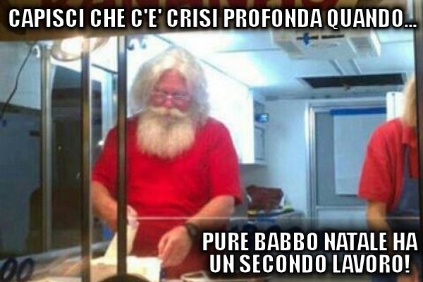 La crisi di Babbo Natale
