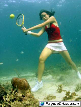 Tennis subacqueo!