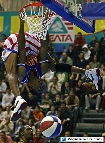 Canestro acrobatico
