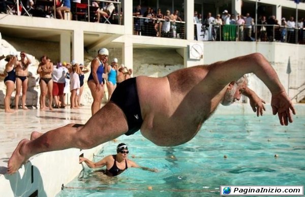 Il tuffo di pancia è il mio forte!