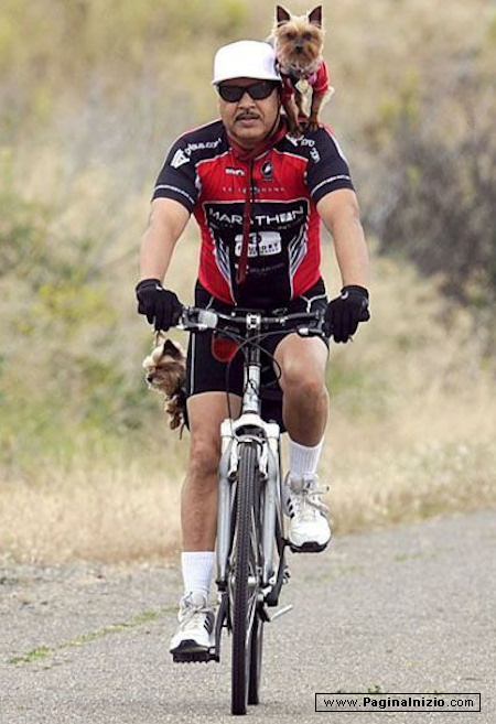 Ciclismo e guardie del corpo!