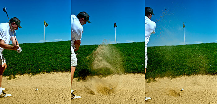 Lezione di golf...fallita!