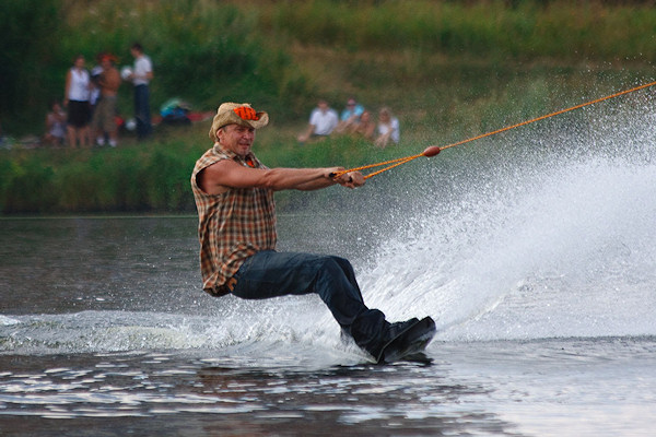 Un cowboy di mare!