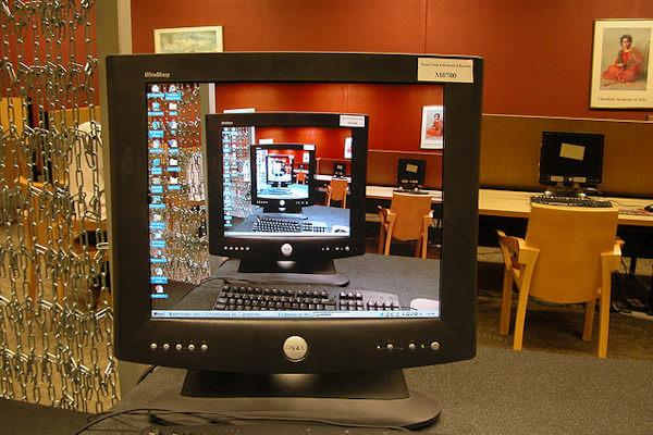 Un monitor senza fine