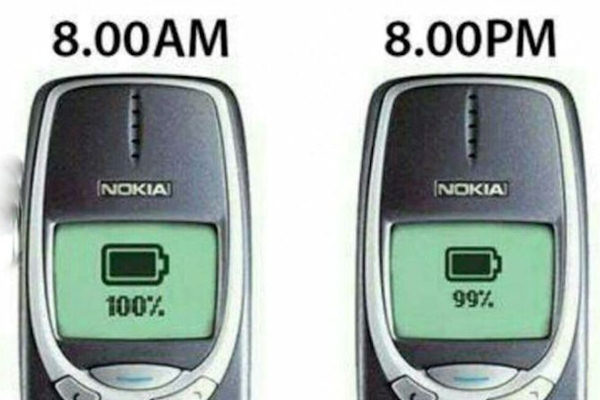 Non ci sono più i cellulari di una volta