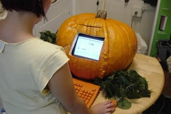 Una zucca per computer