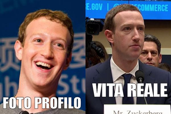 Mark Zuckerberg fuori e dentro Facebook