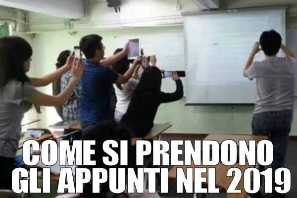 Quando il prof dice Prendete Nota